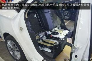 国产和合资拆车视频对比