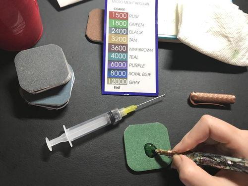 国产老钢笔笔尖打磨视频,传承与创新  第3张